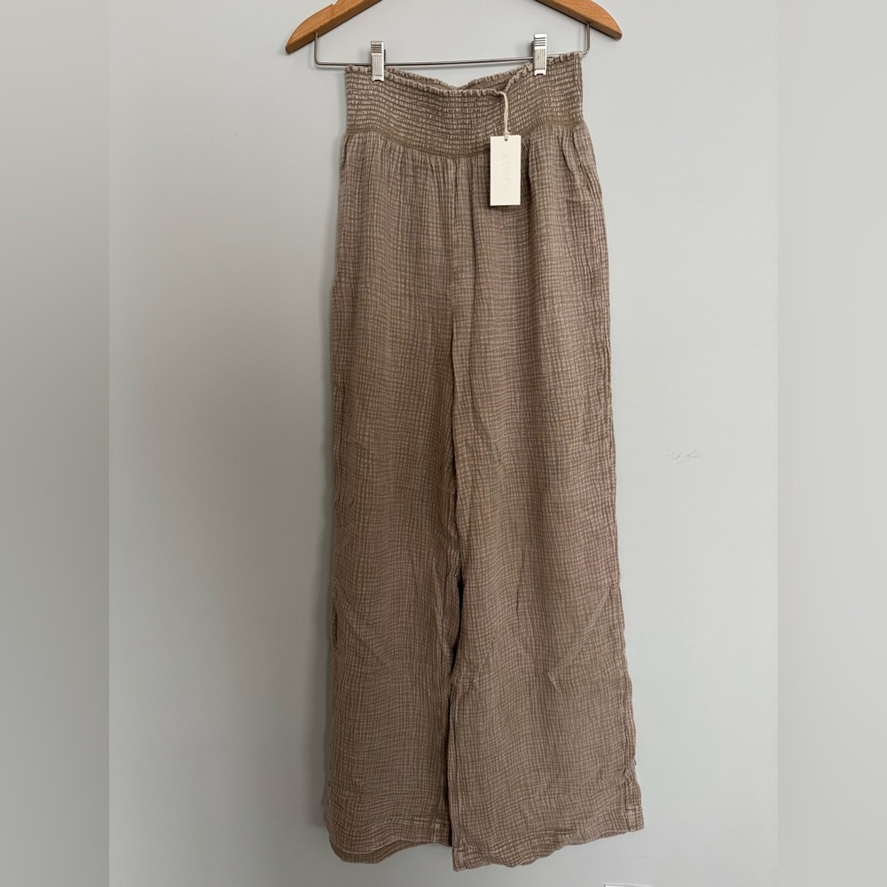 Z Supply Wide Leg Gauze Pant